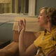 Delores DeWinter (Kristin Wiig) drinks definitely not a daiquiri (Katrina Marcinowski/IFC)